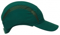 Čepice se skořepinou PROTECTOR First Base™ 3 CLASSIC standardní délka kšiltu protažená do týla zelená