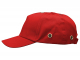 Čepice se skořepinou VOSS Cap Classic vzhled bejsbolky větrací otvory nastavení suchým zipem červená